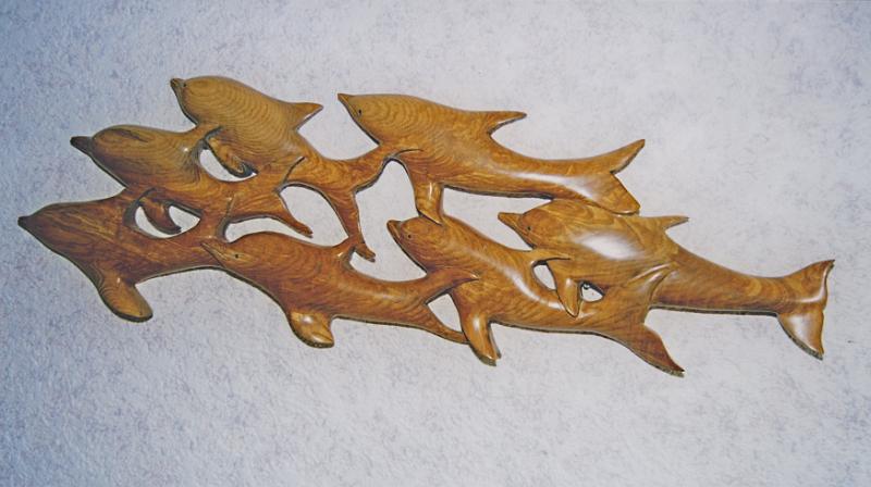 Dolphins.jpg - "Dolphins" - by Colin Etherington Ash - 30" by 13"