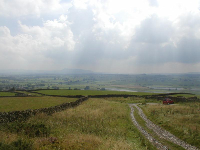 distant_view.jpg - "Distant View" - by John Rodgers. View from above Long Preston.