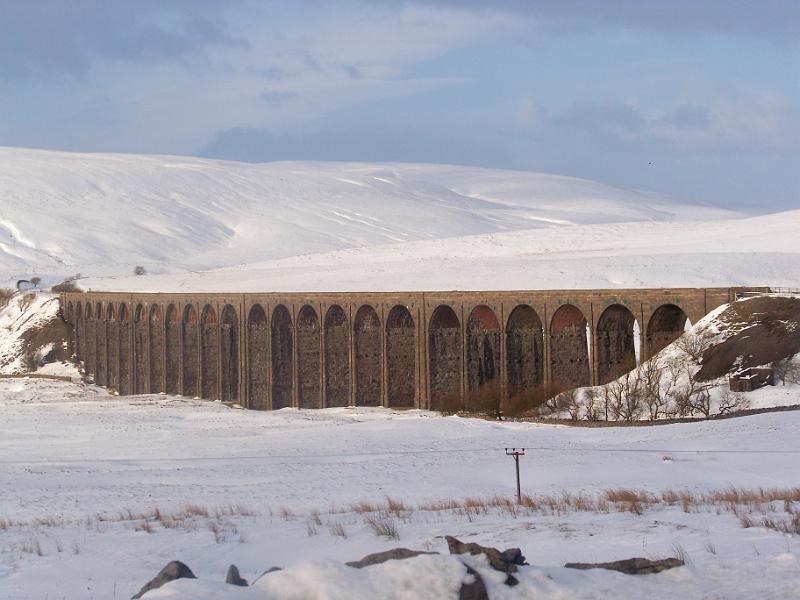 ribble_head_in_snow.JPG - "Ribble Head in Snow" - by Ron Allen