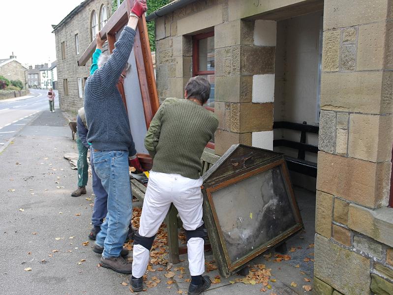 NB4.jpg - The old notice board was in a bit of a sorry state; but it has been there since 1977.