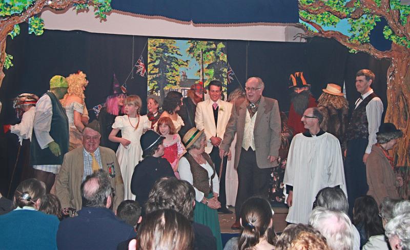 Cast.jpg - The end of the show.