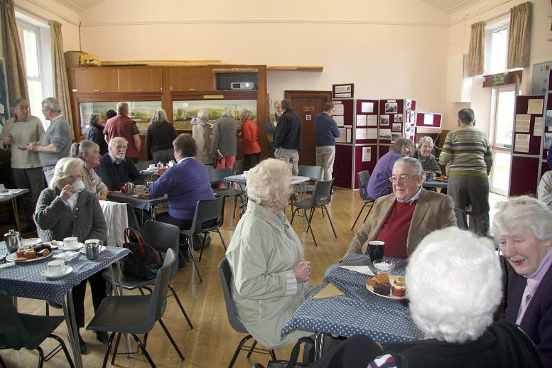saturday_2.jpg - Display boards showed some of the history of the railway in Long Preston.