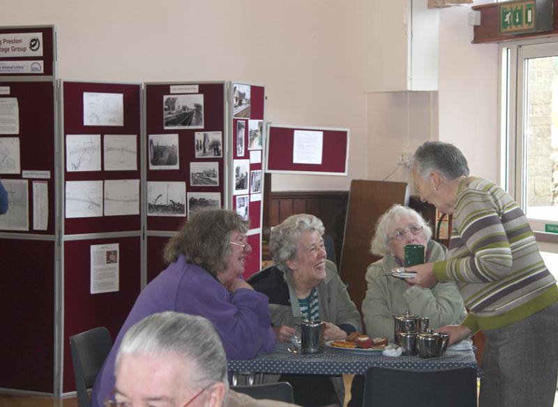 saturday_3.jpg - Coffee, cakes, a chat and jokes were enjoyed by about a hundred visitors on the Saturday.